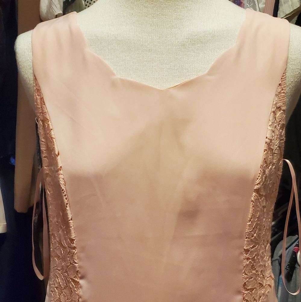 YA LOS ANGELES PINK DRESS SIZE MEDIUM - Picture 2 of 7